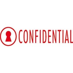 Colop Roller Stamp Confidential Colop Roller Stamp Confidential