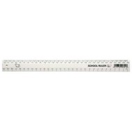 Taurus Ruler 300mm White School