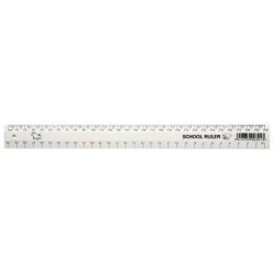 Taurus Ruler 300mm White School
