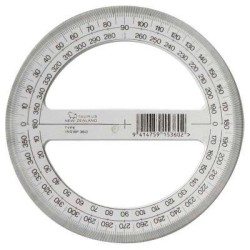 Taurus Protractor 15cm 360