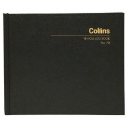 Collins Vehicle Log Book No.70 65 Leaf 136x163mm Collins Vehicle Log Book No.70 65 Leaf 136x163mm