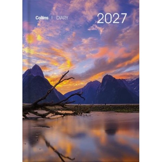 DIARIES 2027 Collins Diary A51 NZ Majestic Landscapes Day to Page 2027 page: 25