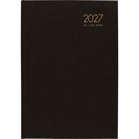 DIARIES 2027 Windsor Diary A41 Day To Page Black 2027  page: 14