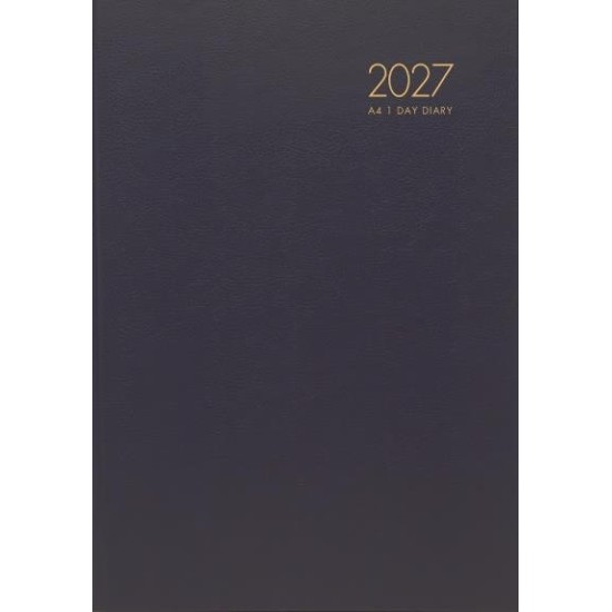 DIARIES 2027 Windsor Diary A41 Day To Page Navy 2027  page: 14