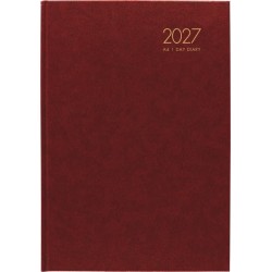 DIARIES 2027 Windsor Diary A41 Day To Page Red 2027  page: 14