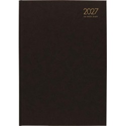 DIARIES 2027 Windsor Diary A43 Week To View Black 2027  page: 17