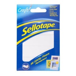 Sellotape Sticky Fixers 56 Pads Sellotape Sticky Fixers 56 Pads