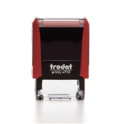 Trodat Printy 4910 Red With Red Pad Trodat Printy 4910 Red With Red Pad
