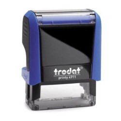 Trodat Printy 4911 Blue With Blue Pad Trodat Printy 4911 Blue With Blue Pad