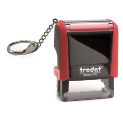 Trodat Printy 4911 Red Inc Key Ring Trodat Printy 4911 Red Inc Key Ring