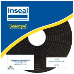 Inseal 3109 PKD 9mmT x9mmW x8m Inseal 3109 PKD 9mmT x9mmW x8m