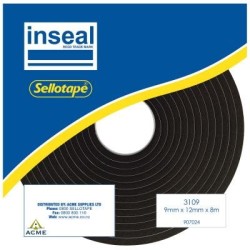 Inseal 3109 PKD 9mmT x12mmW x8m Inseal 3109 PKD 9mmT x12mmW x8m