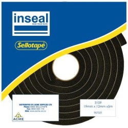 Inseal 3109 PKD 19mmT x12mmW x5m Inseal 3109 PKD 19mmT x12mmW x5m