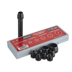 Maun Wad Punch Kit Metric 9Pc Maun Wad Punch Kit Metric 9Pc