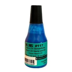 Noris UV Ink 25ml #117 Neon Blue Noris UV Ink 25ml #117 Neon Blue