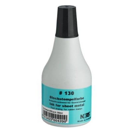 Noris Sheet Metal Ink 50ml #130 Black