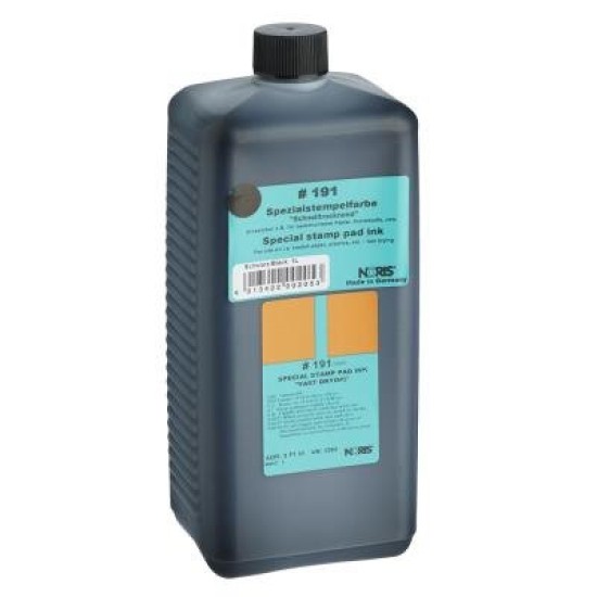 Noris Quick-Dry Ink 1 Litre #191 Black