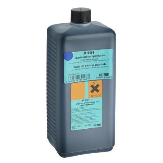 Noris Quick-Dry Ink 1 Litre #191 Blue