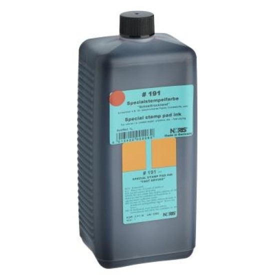 Noris Quick-Dry Ink 1 Litre #191 Red