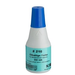 Noris Metal Stamp Ink 25ml #210 Blue