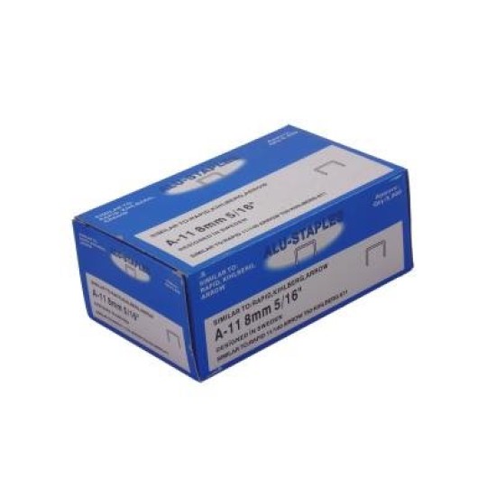 Aluminium Staples 140/8 (11/8) 5K