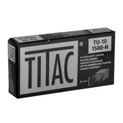 Titac Plastic U Staples TU10 Hard 1.5K Titac Plastic U Staples TU10 Hard 1.5K