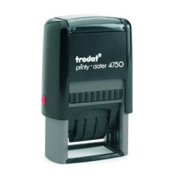 Trodat Printy Dater 4750/1 Recd CLAMSHELL Trodat Printy Dater 4750/1 Recd CLAMSHELL