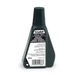 Trodat 7750 Textile Ink 28ml Black Trodat 7750 Textile Ink 28ml Black