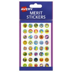 Avery Merit Stickers Mini Assorted Animals Round 13mm 800 Pack Avery Merit Stickers Mini Assorted Animals Round 13mm 800 Pack