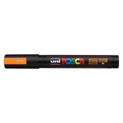 Uni Posca Marker 1.8-2.5mm Med Bullet Fluoro Orange PC-5M Uni Posca Marker 1.8-2.5mm Med Bullet Fluoro Orange PC-5M