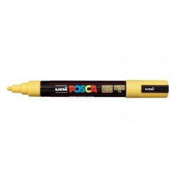 Uni Posca Marker 1.8-2.5mm Med Bullet Straw Yellow PC-5M Uni Posca Marker 1.8-2.5mm Med Bullet Straw Yellow PC-5M