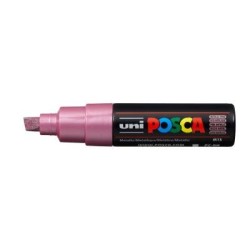 Uni Posca Marker 8.0mm Bold Chisel Metallic Pink PC-8K Uni Posca Marker 8.0mm Bold Chisel Metallic Pink PC-8K
