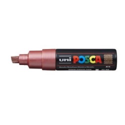 Uni Posca Marker 8.0mm Bold Chisel Metallic Red PC-8K Uni Posca Marker 8.0mm Bold Chisel Metallic Red PC-8K