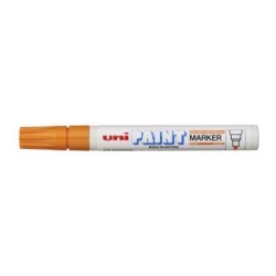Uni Paint Marker 2.8mm Bullet Tip Orange PX-20 Uni Paint Marker 2.8mm Bullet Tip Orange PX-20