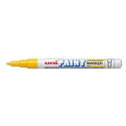 Uni Paint Marker 1.2mm Bullet Tip Yellow PX-21 Uni Paint Marker 1.2mm Bullet Tip Yellow PX-21