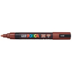 Uni Posca Marker 1.8-2.5mm Med Bullet Cacao Brown PC-5M Uni Posca Marker 1.8-2.5mm Med Bullet Cacao Brown PC-5M