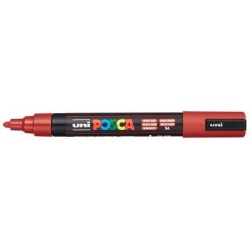 Uni Posca Marker 1.8-2.5mm Med Bullet Ruby Red PC-5M Uni Posca Marker 1.8-2.5mm Med Bullet Ruby Red PC-5M