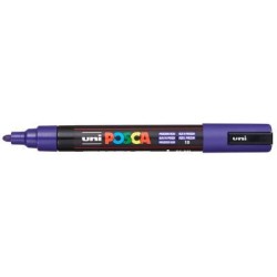 Uni Posca Marker 1.8-2.5mm Med Bullet Prussian Blue PC-5M Uni Posca Marker 1.8-2.5mm Med Bullet Prussian Blue PC-5M