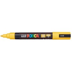 Uni Posca Marker 1.8-2.5mm Med Bullet Ochre PC-5M Uni Posca Marker 1.8-2.5mm Med Bullet Ochre PC-5M