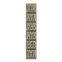Trodat 9mm Month Band Trodat 9mm Month Band