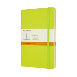 Moleskine Notebook Large Ruled Lemon Green Hard