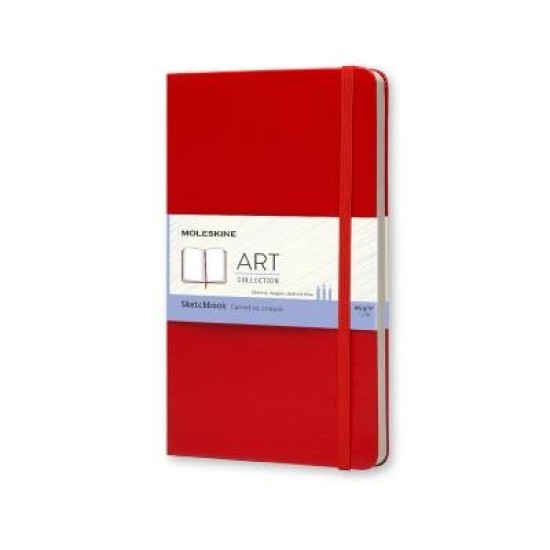 Moleskine Art Sketchbook Large Red F2
