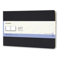 Moleskine Art Cahier Sketch Album Large Black Moleskine Art Cahier Sketch Album Large Black