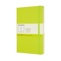 Moleskine Notebook Large Plain Lemon Green Hard