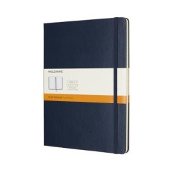 Moleskine Notebook XL Ruled Sapphire Blue Hard Moleskine Notebook XL Ruled Sapphire Blue Hard