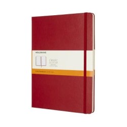 Moleskine Notebook XL Scarlet Red Hard Cover Ruled Moleskine Notebook XL Scarlet Red Hard Cover Ruled