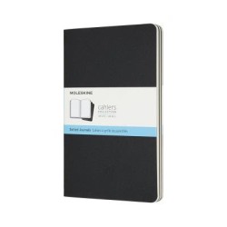Moleskine Cahier Journals Large Black Dot Pack 3 Moleskine Cahier Journals Large Black Dot Pack 3