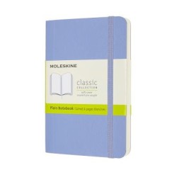 Moleskine Notebook Pocket Plain Hydrangea Blue Soft