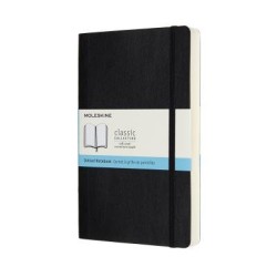 Moleskine Notebook Expanded Large Black Soft Cover Dot