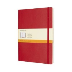 Moleskine Notebook XL Scarlet Red Soft Cover Ruled Moleskine Notebook XL Scarlet Red Soft Cover Ruled